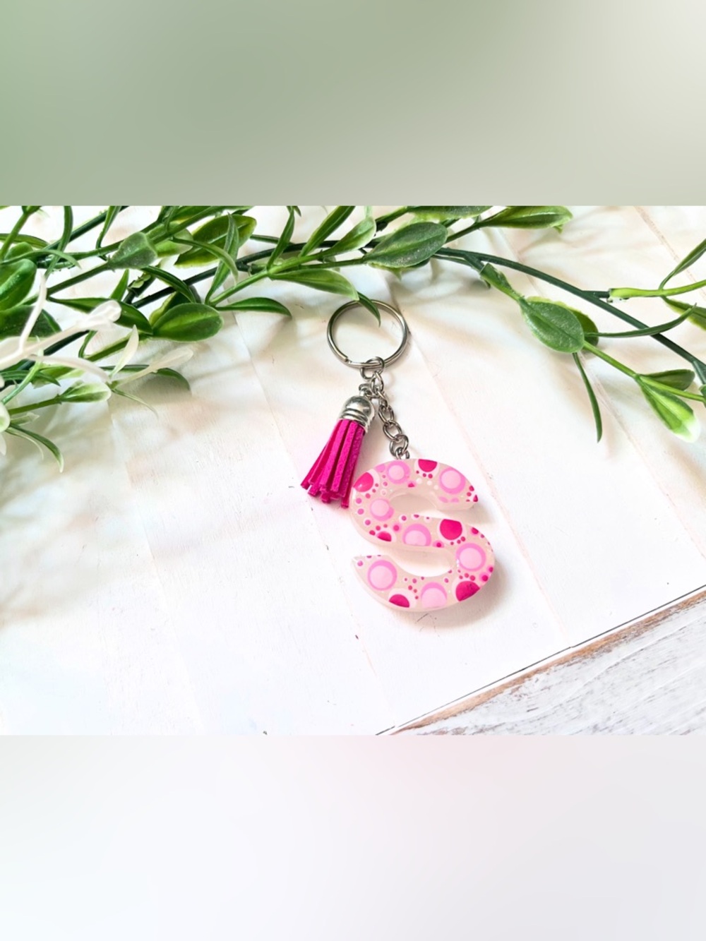 New Letter S Keychain